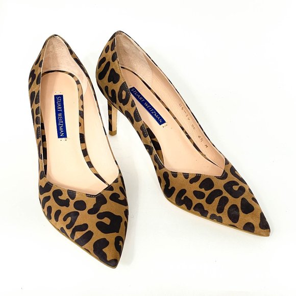 Stuart Weitzman Kitten Heels- Size 6.5 - Picture 1 of 9